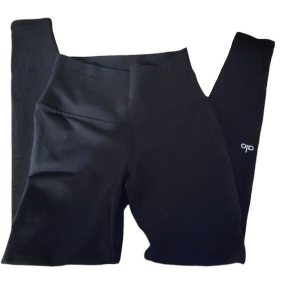 Alo Yoga High Waist Black Leggings Size S